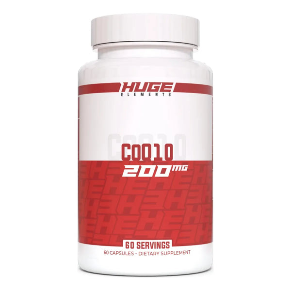 Coenzima Q10 200 Mg Suplemento Cardíaco Antioxidante 60 Cápsulas