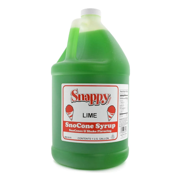 Jarabe Para Raspado Snappy Popcorn Sabor Dulce 3.78L Listo Para Usar
