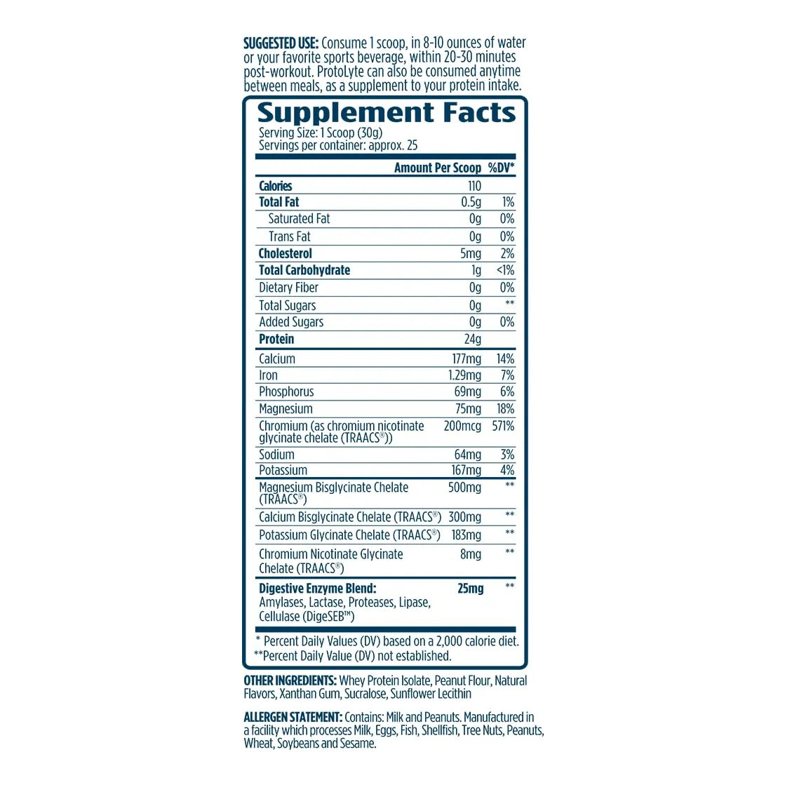 ProtoLyte Proteina Aislada De Suero En Polvo Baja En Calorias Para Musculo Y Recuperacion