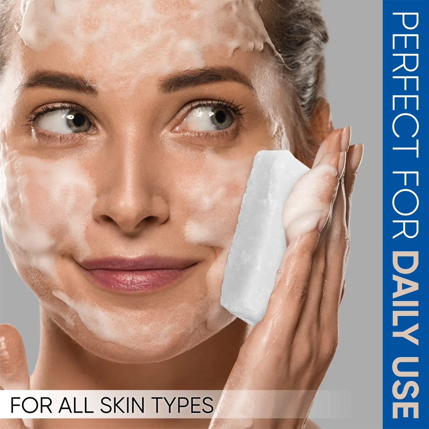 Esponja Jabon Madreperla Limpiador Ducha Revitalizante Piel Suave