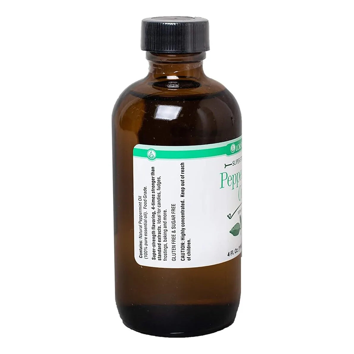 Aceite De Menta Natural Lorann Sabor 118 Ml Botella Super Concentrado