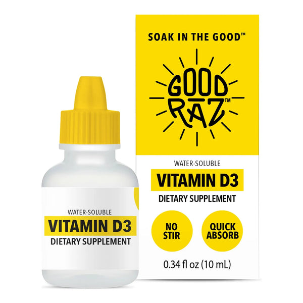 Gotas Líquidas De Vitamina D3 Potentes Solubles En Agua Para Adultos