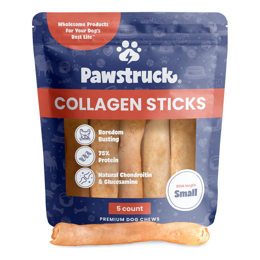 Palitos Naturales De Colágeno De Carne De Res Para Perros 5-7 Pulgadas