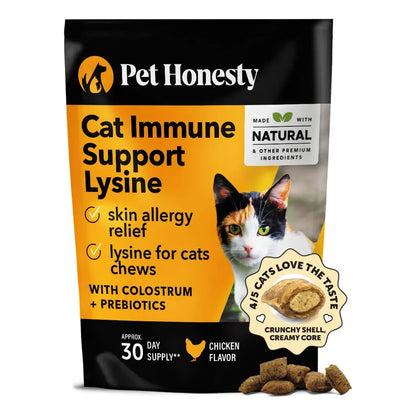 Suplemento Inmunológico Para Gatos Con L Lisina Alivio Alergias Y Estornudos