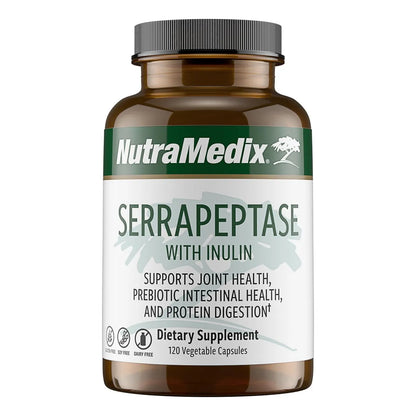 Serrapeptase Capsulas 1000 Mg Enzima Digestiva Salud Intestinal Articular 120 Caps