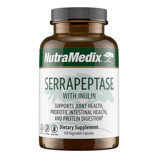 Serrapeptase Capsulas 1000 Mg Enzima Digestiva Salud Intestinal Articular 120 Caps