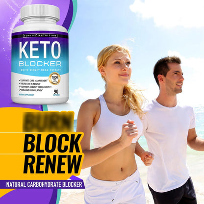 Keto Blocker Pills Extracto De Frijol Blanco 1800 Mg 90 Capsulas Suplemento Dieta Cetogenica