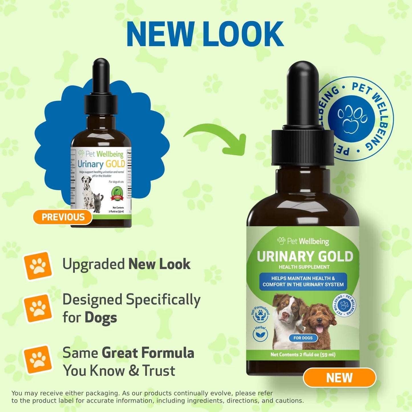 Oro Urinario Para Perros Pet Wellbeing Suplemento Salud Tracto Urinario
