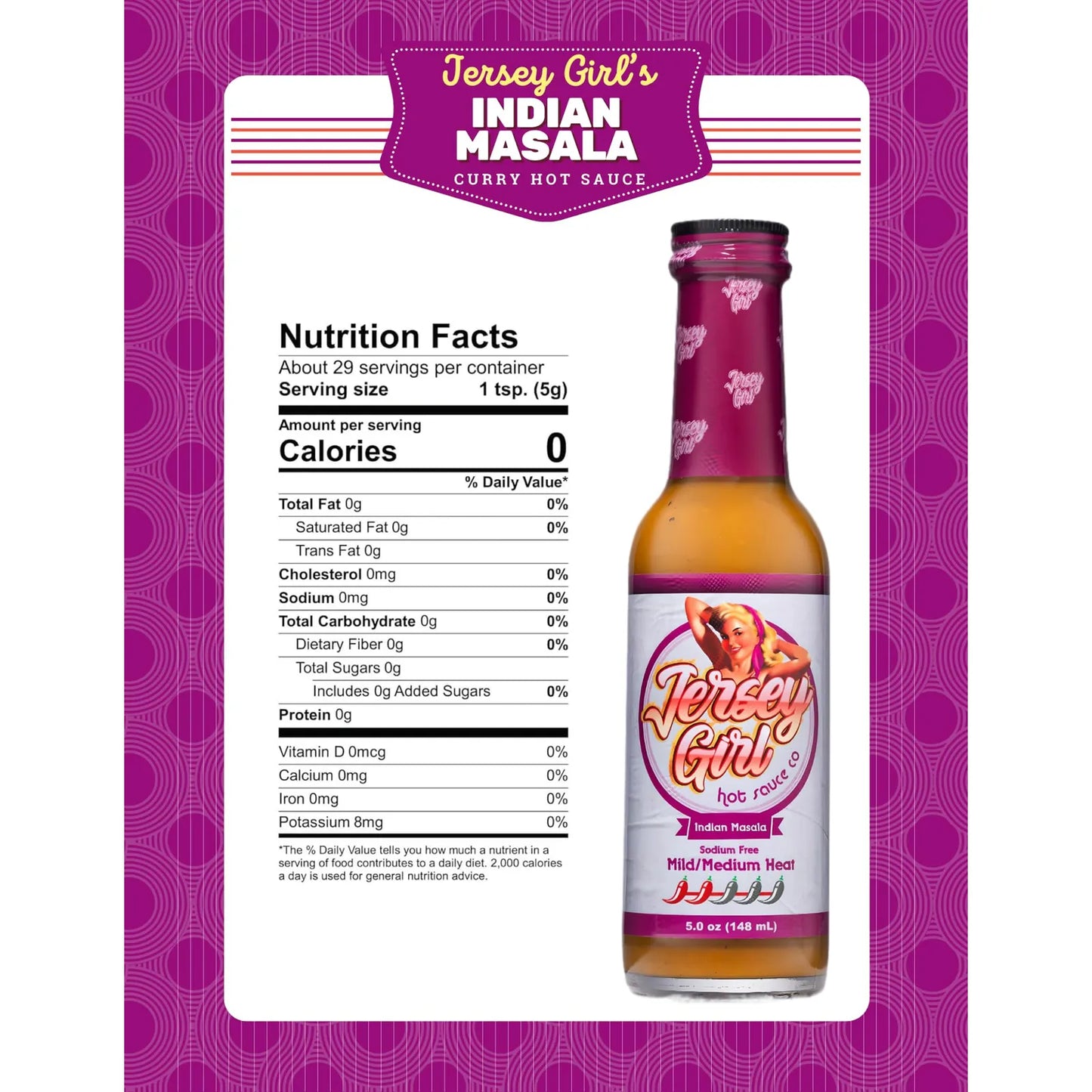 Juego De 4 Salsas Picantes Naturales Jersey Girl Sabores Artesanales