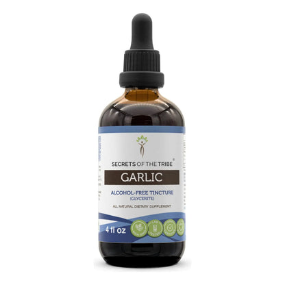 Extracto Líquido De Tintura De Ajo 120ml Sin Alcohol Puro Y Potente