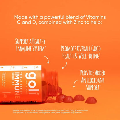 Gomitas Vitaminas Inmunologicas Goli 60 Unidades Sauco Vitamina C D Zinc