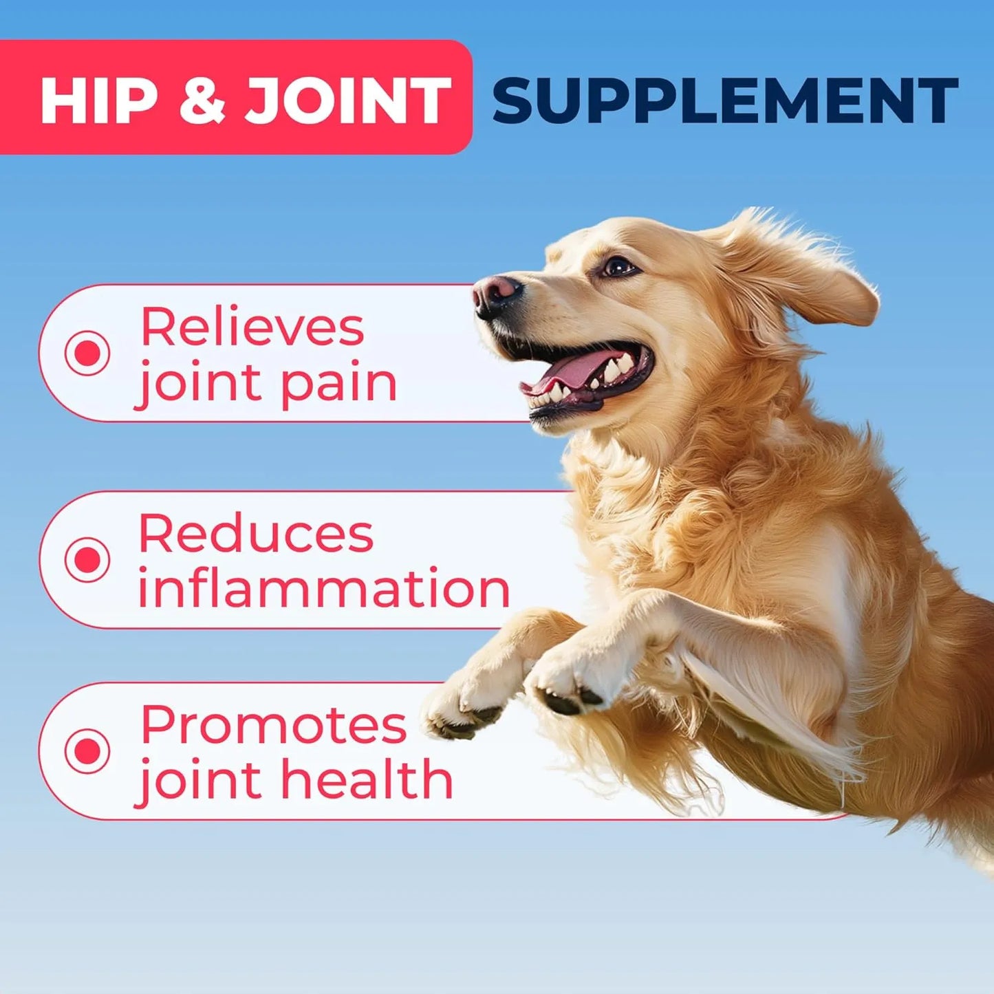 Masticables Glucosamina Para Perros Con Omega 3 Y Condroitina Alivia Dolor Articular