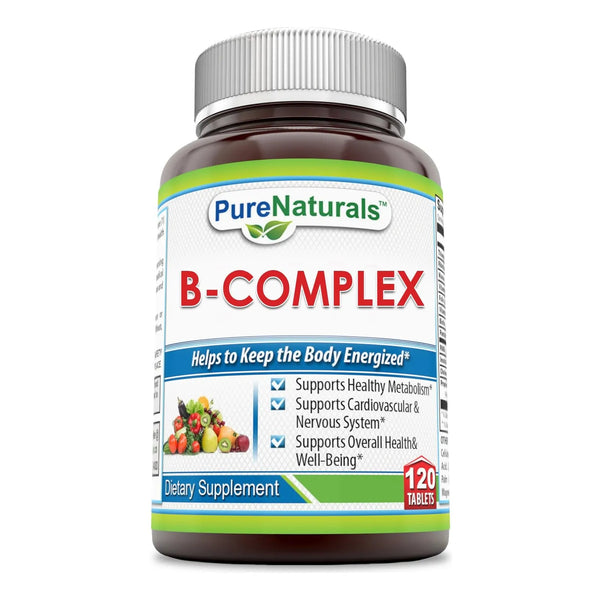 Tabletas B100 Naturales 120 Unidades Energia Metabolismo Vitaminas B