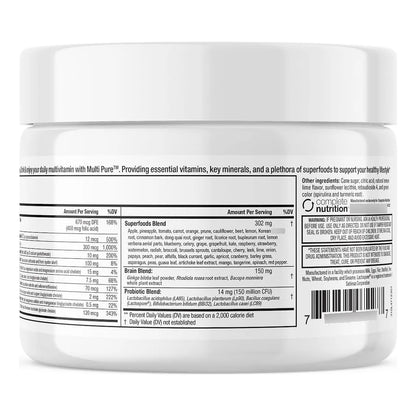 Reclaim Multi Pure Lemon Lime Apoyo Inmunológico Con Vitamina C Y Probióticos 30 Porciones