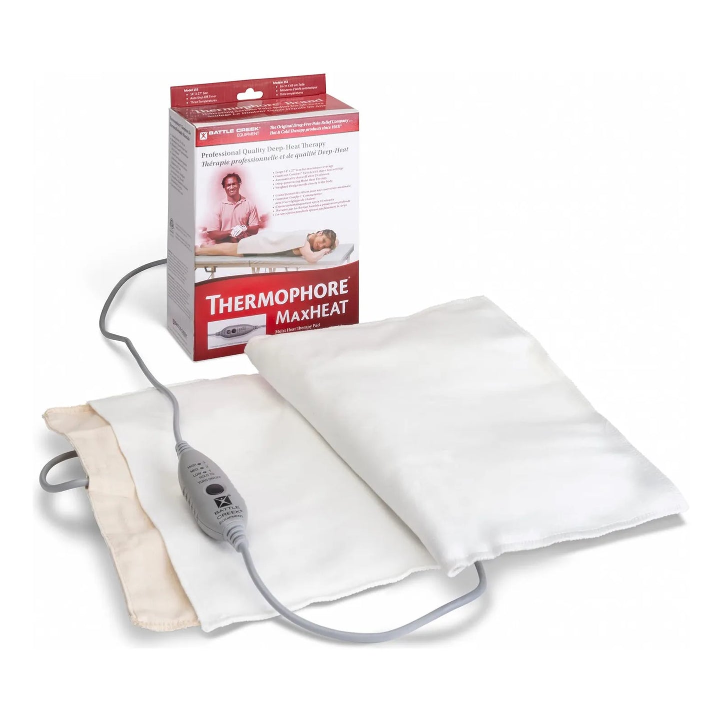 Almohadilla Terapéutica Para Artritis 155 Cm Calor Húmedo Intenso Alivio Dolor