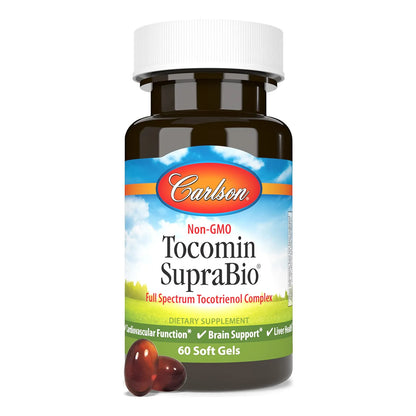 Tocomin SupraBio Complejo Tocotrienol Bio-Mejorado 60 Geles Blandos