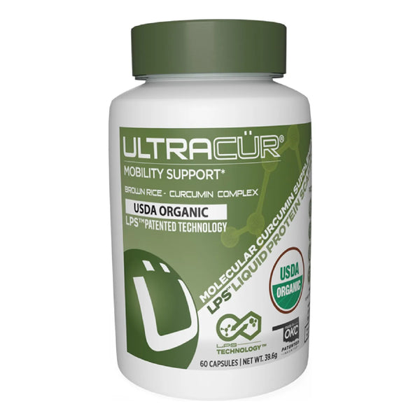 Curcumina Orgánica Certificada USDA Con Tecnología UltraCur Absorción Superior