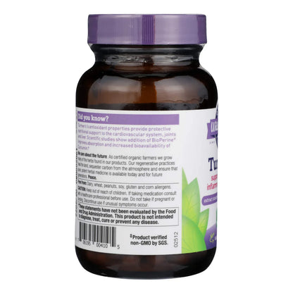 Capsulas De Cúrcuma Silvestre 60 Unidades Natural Sin Gluten Y Omg
