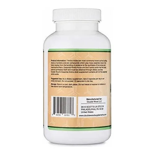 Aminoacidos Esenciales - 1 Gramo Por Porcion Mezcla En Polvo - Imagen 3