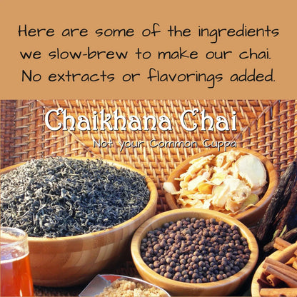 Concentrado Picante Masala Chai Té Negro Orgánico 1 89 Litros Sabores Frescos Y Naturales
