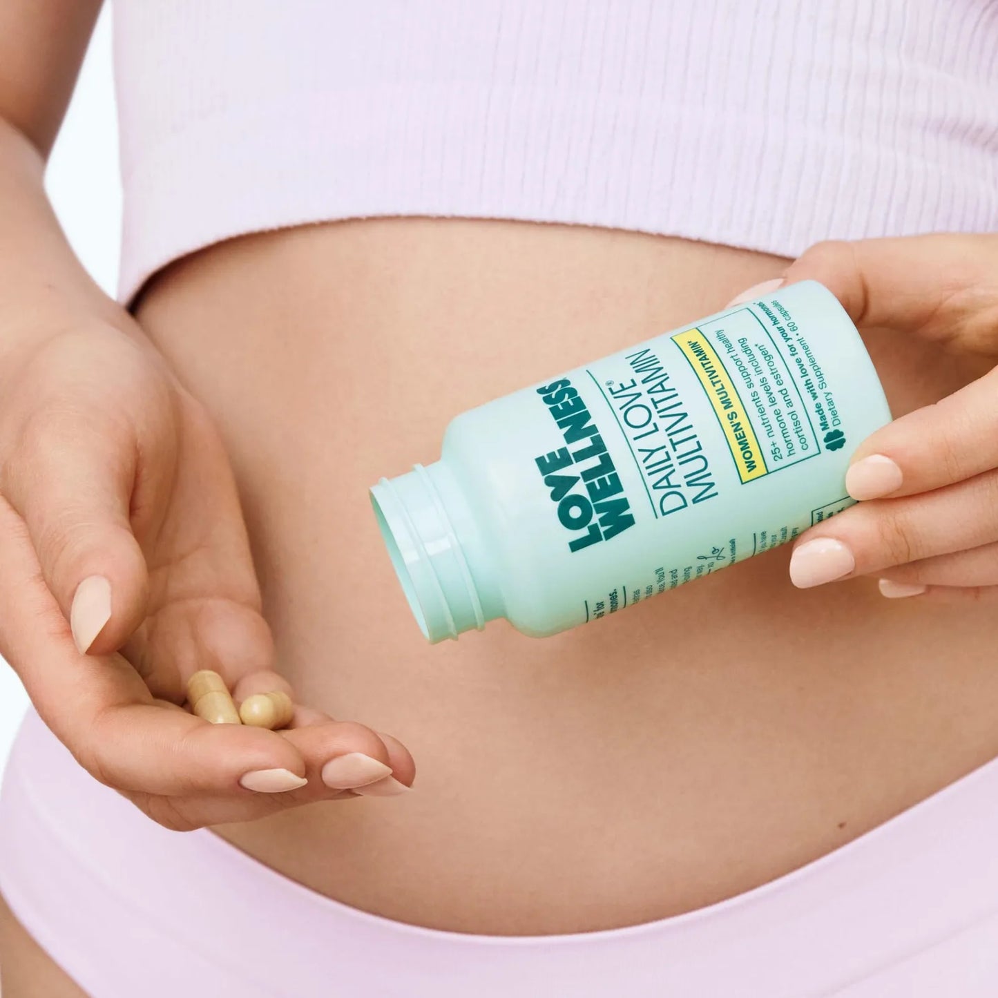 Daily Love Multivitaminico Para Mujeres 60 Capsulas Apoyo Inmunidad Y Hormonal