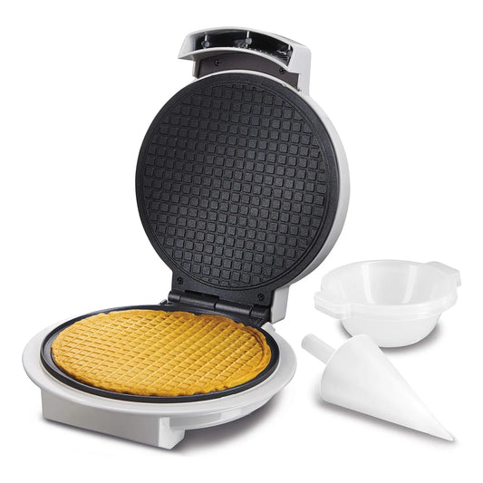 Máquina Para Hacer Conos De Gofres Y Helados Proctor Silex Con Control De Dorado Y Accesorios