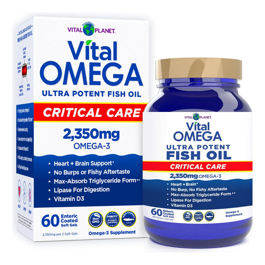 Aceite De Pescado Omega 3 2350 Mg EPA DHA DPA Suplemento Para Corazon Y Cerebro