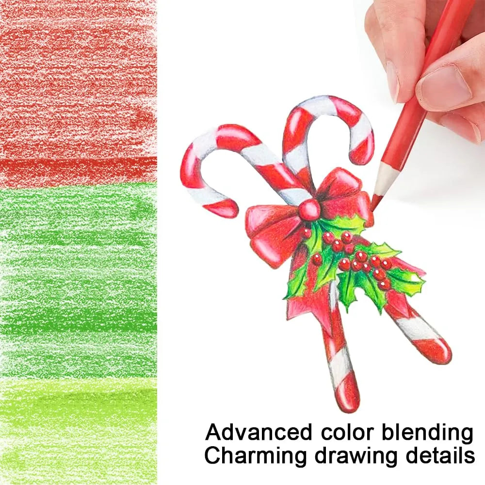 Lápices De Colores Óleo Suaves 120 Piezas Ideal Para Dibujo Y Libros De Colorear