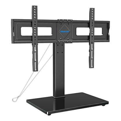 Soporte Universal Para TV 37 A 70 Pulgadas Altura Ajustable Base Vidrio Templado