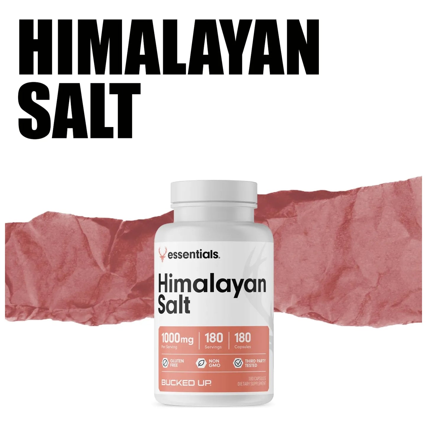 Capsulas De Sal Del Himalaya 1000 Mg 180 Porciones Pureza Mineral