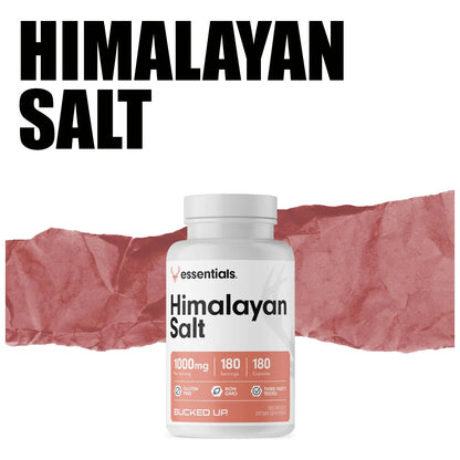 Capsulas De Sal Del Himalaya 1000 Mg 180 Porciones Pureza Mineral