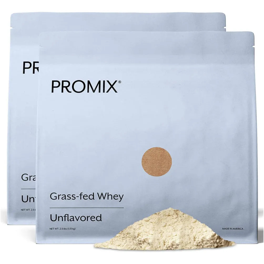 Proteína De Suero Instantánea 100% Natural Alimentada Con Pasto Promix Sin Sabor 1 Libra