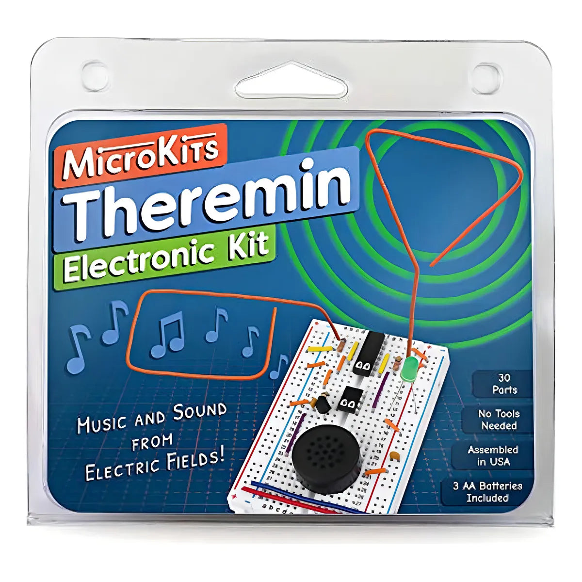 Microkits Kit De Electronica Theremin Crea Musica Con Tus Manos