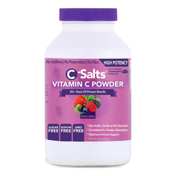 Vitamina C En Polvo Pura Alta Dosis Apoyo Inmunologico Orgánica Sin Azúcar