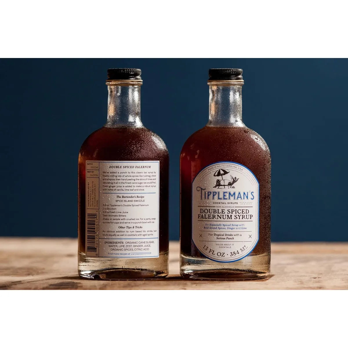 Doble Falernum Especiado Mezclador Artesanal Para Cócteles Premium