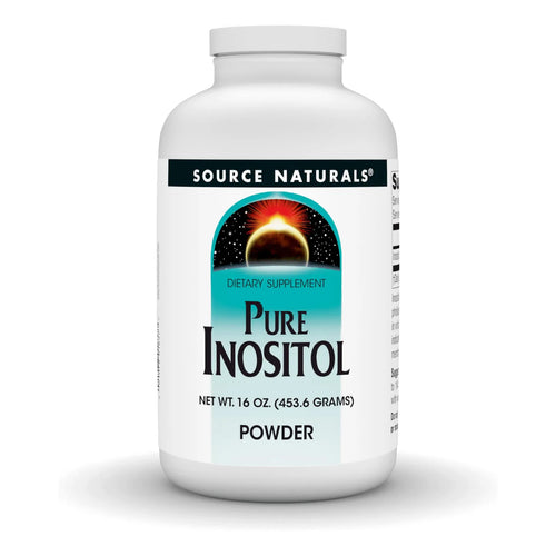 Inositol Puro En Polvo 453 Gramos Source Naturals Suplemento Dietético Para Bienestar Mental