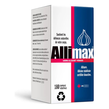 Cápsulas De Alicina Natural 180 Mg 180 Unidades Apoyo Inmunológico
