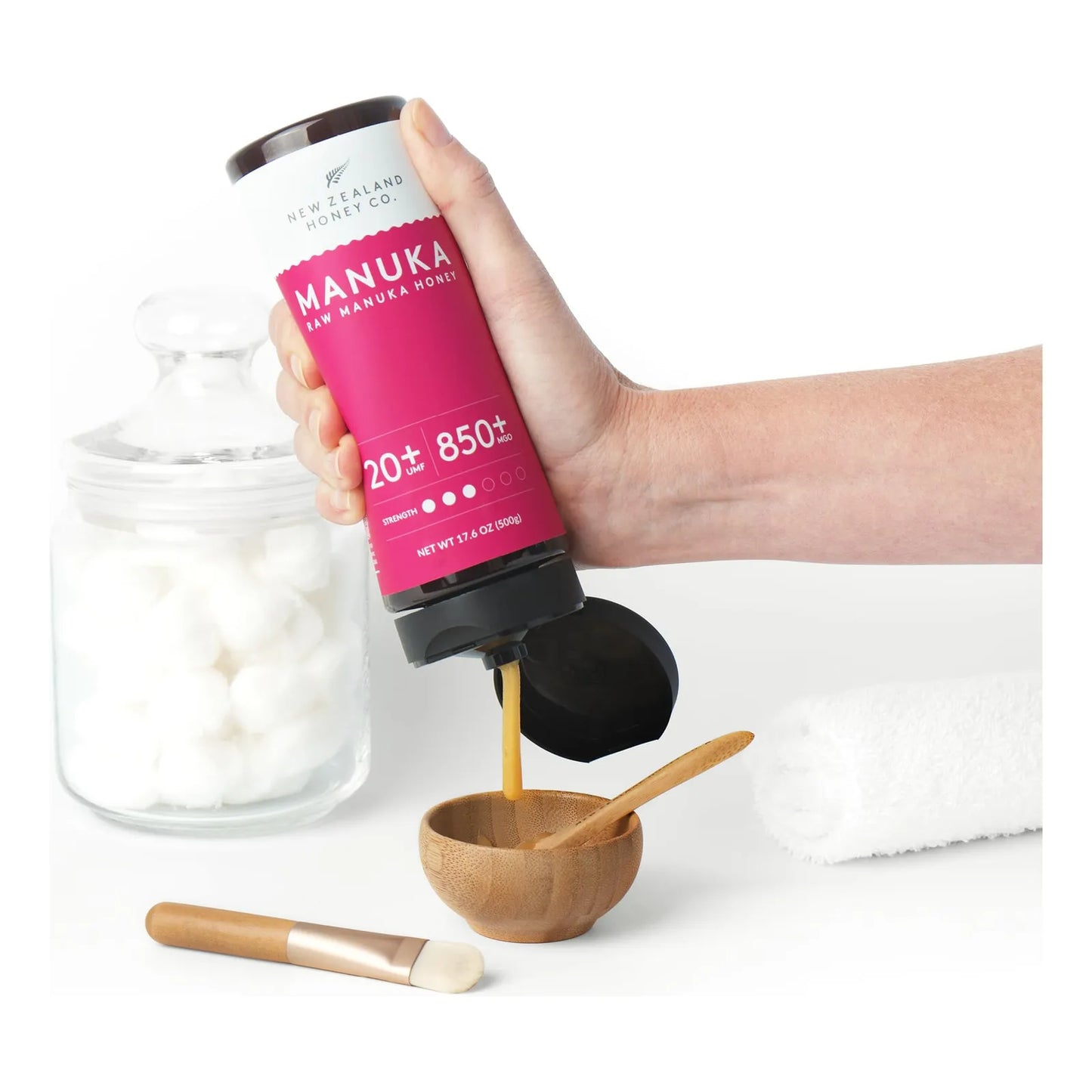 Miel De Manuka Pura UMF 20+ Envase Exprimible 500 G Importada