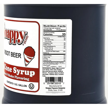 Jarabe Para Raspado Snappy 3 78 Litros Sabor Intenso Ideal Negocios