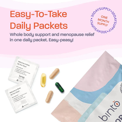 Kit Completo Alivio Menopausia Multisíntoma 4 En 1 Multivitaminas Omega3 Ashwagandha Probióticos