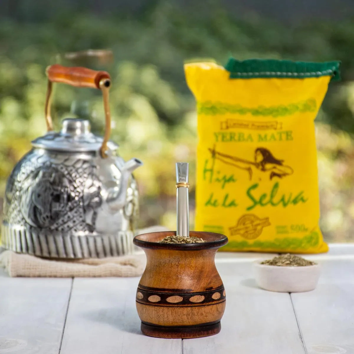 Yerba Mate Organica Herbamato Premium 500 Gr Energia Natural Y Antioxidantes