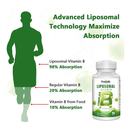 Vitaminas B Liposomales Activas Con Colina E Inositol 270 Cápsulas