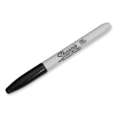 Marcador Permanente Negro Sharpie X36 Unidades Tinta Duradera Y Precisión