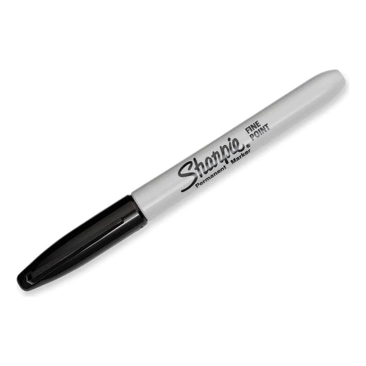Marcador Permanente Negro Sharpie X36 Unidades Tinta Duradera Y Precisión
