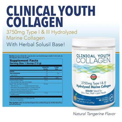 Colágeno Clínico Juvenil Con Vitamina C Para Piel Cabello Uñas