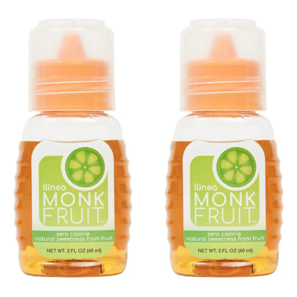 Endulzante Natural Fruta Del Monje 2 Botellas 400 Porciones Cero Calorias Sin Carbohidratos