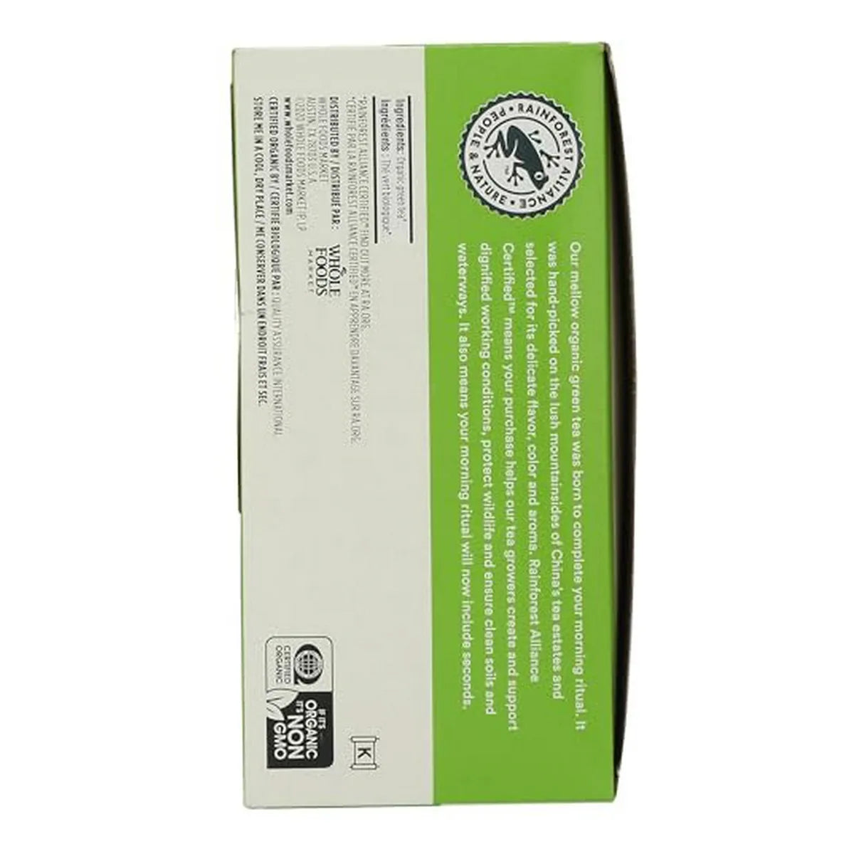 Te Verde Organico En Bolsitas 70 Unidades Con Cafeina 140 Gr Energia Natural Y Antioxidantes