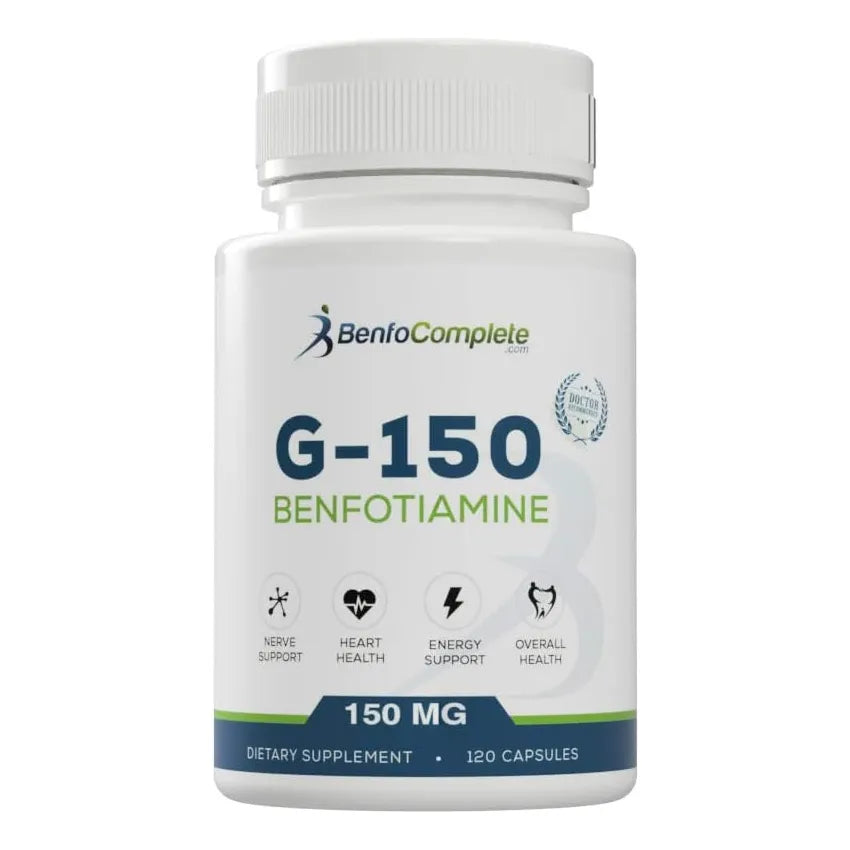 Benfotiamina 150Mg 120 Capsulas Por Botella Paquete Triple Energia Y Bienestar