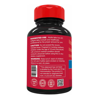 Aceite De Krill Antártico 1000 Mg Omega 3 Epa Dha Fosfolípidos 240 Cápsulas