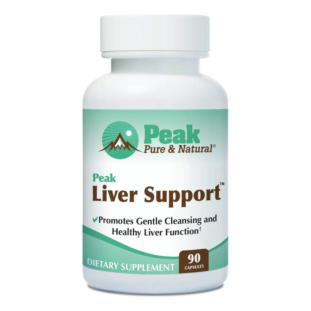 Peak Liver Support Suplemento Hepatico Cardo Mariano 90 Capsulas